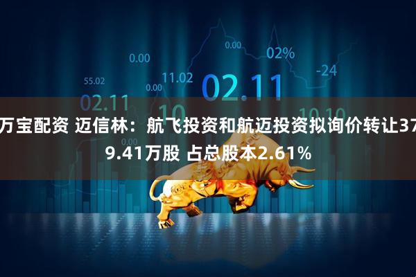 万宝配资 迈信林：航飞投资和航迈投资拟询价转让379.41万股 占总股本2.61%